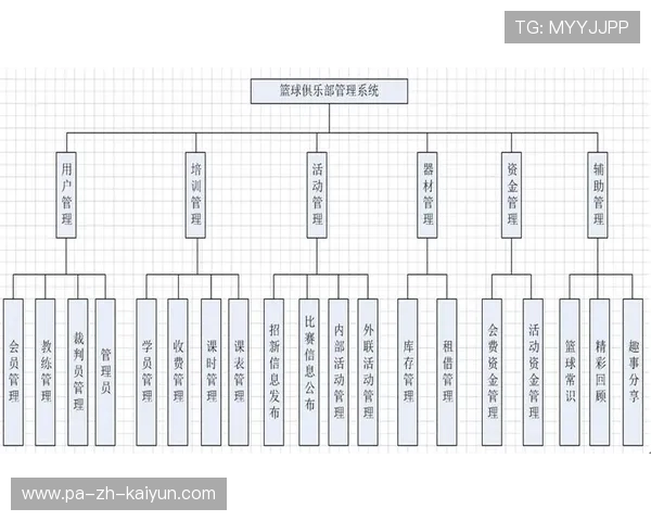 篮球俱乐部人才培养机制不断完善，篮球俱乐部人员组织结构
